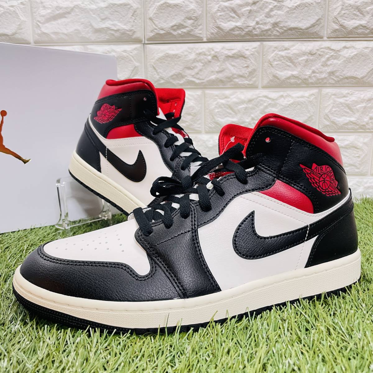 即決 ナイキ ウィメンズ エアジョーダン1 ミッド NIKE WMNS AIR JORDAN 1 MID 28.5cm 送料込み BQ6472-061_画像2