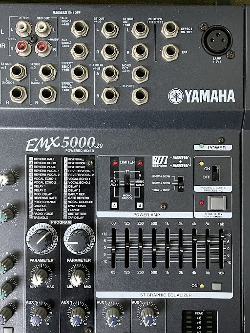 YAMAHA EMX5000-20 パワードミキサー | riocomunicaciones.cl