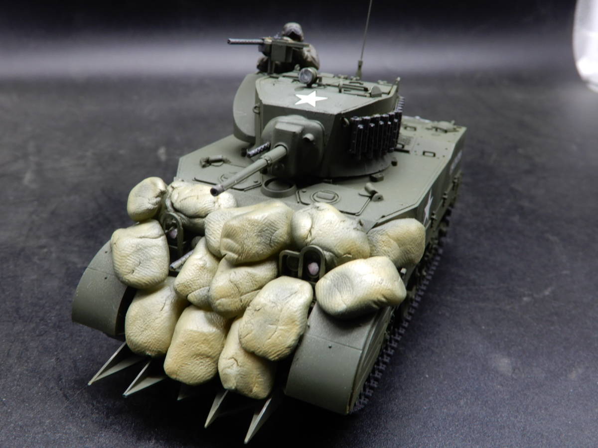 Yahoo!オークション - MOON工房 1/35 田宮 アメリカ軽戦車M5A1ヘッジ...