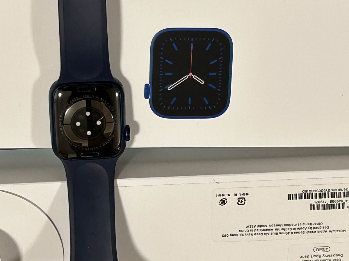 Apple Watch シリーズ6 40mm ブルー ネイビー アルミニウム｜Yahoo