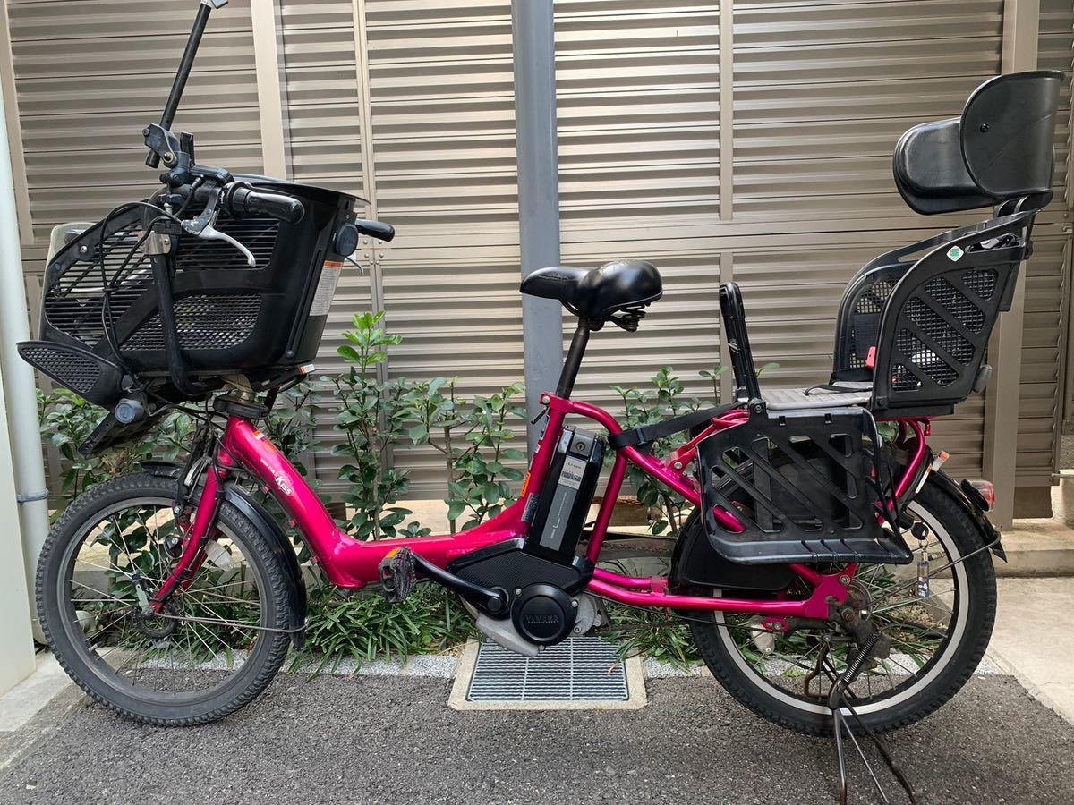 発送不可 新大阪 直接受取限定 ヤマハ PAS 電動 子供乗せ 自転車