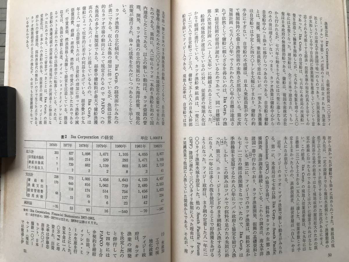 『漁業経済研究 第28巻第3号 1983年12月』漁業経済学会編集 能登内浦諸村・フィジー・ソロモン諸島カツオ・マグロ 他 東京大学出版会 07882_画像8