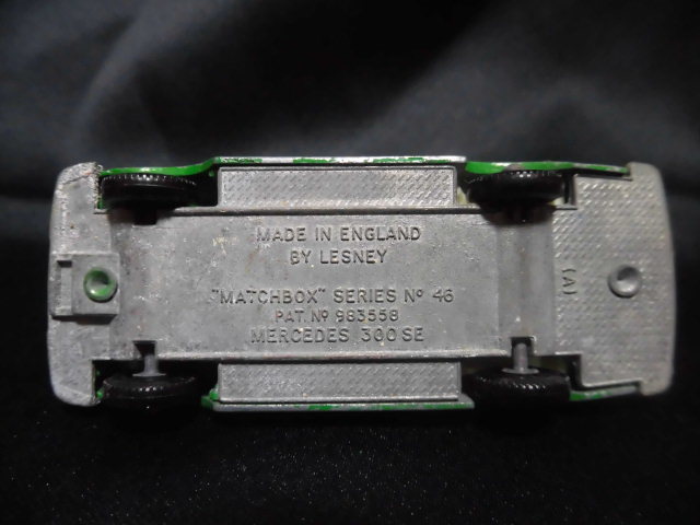 LESNEYrez колено Mercedes Benz 300SE Matchbox Англия производства 1968 год Vintage миникар Tomica размер 