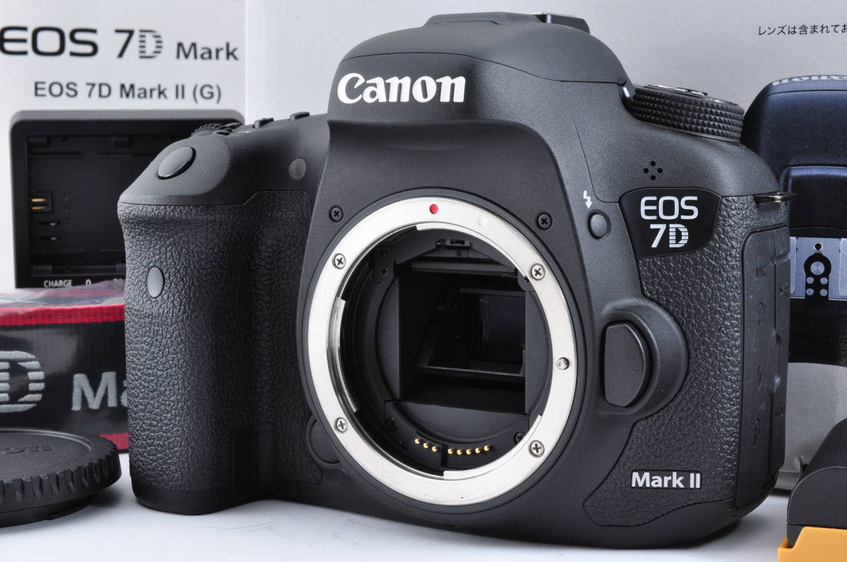 DL12 CANON EOS 7D Mark II シャッター数 30313 新品同様 超絶美品