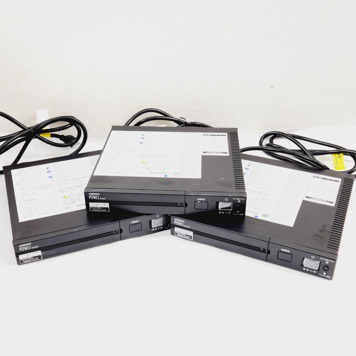 かわいい! OMRON オムロン 無停電電源装置 UPS POWLI パウリ BX50F 3