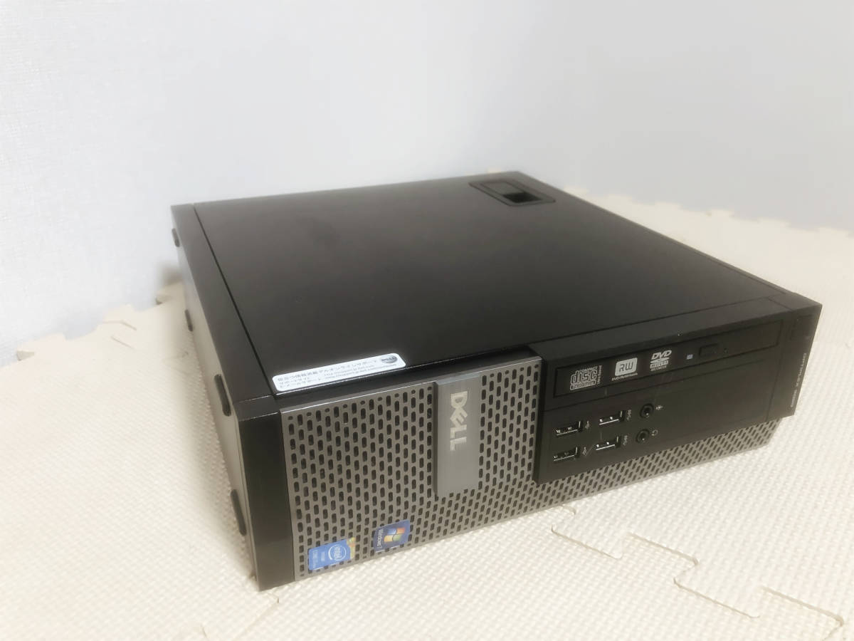 SSD新品512GB+HDD1000GB/高速CPU搭載i7/DELL/OPTIPLEX 9020 SFF/i7-4770/大容量メモリー16GB/usb3.0/windows10 Pro_画像5