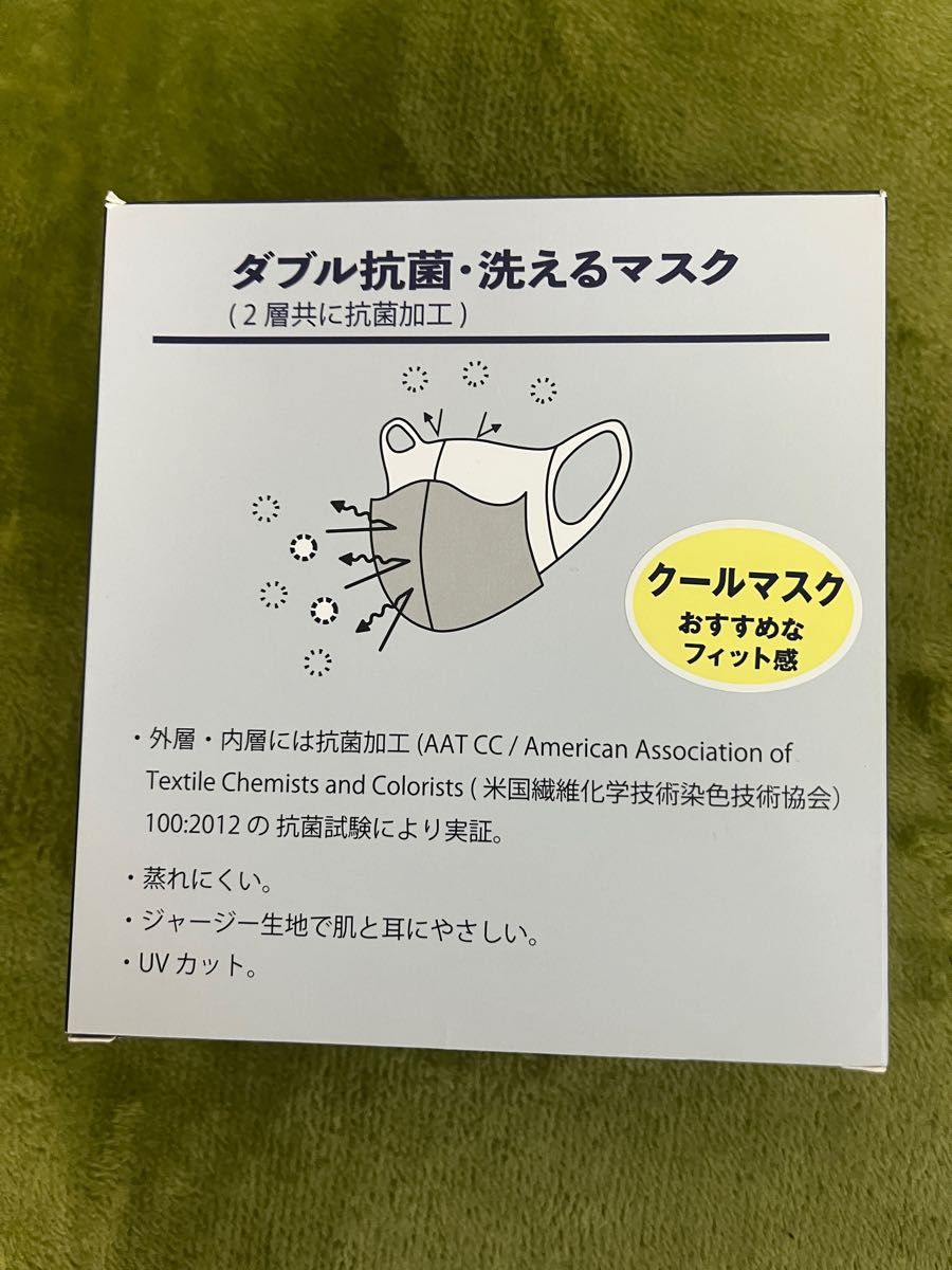 AOKI ダブル抗菌　洗えるマスク 15枚　新品