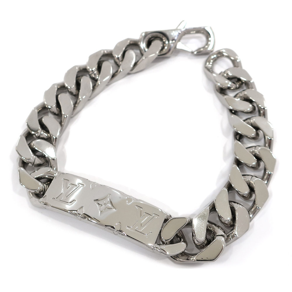 Louis Vuitton MONOGRAM Monogram Chain Bracelet (M00270, M00855) in