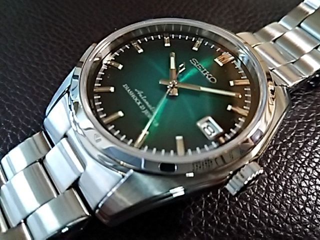 激レア セイコー レトロ メカニカル SEIKO SARB007 Green Dial 6R15搭載 美品 アクセサリー、時計 ブランド腕時計  セイコー 