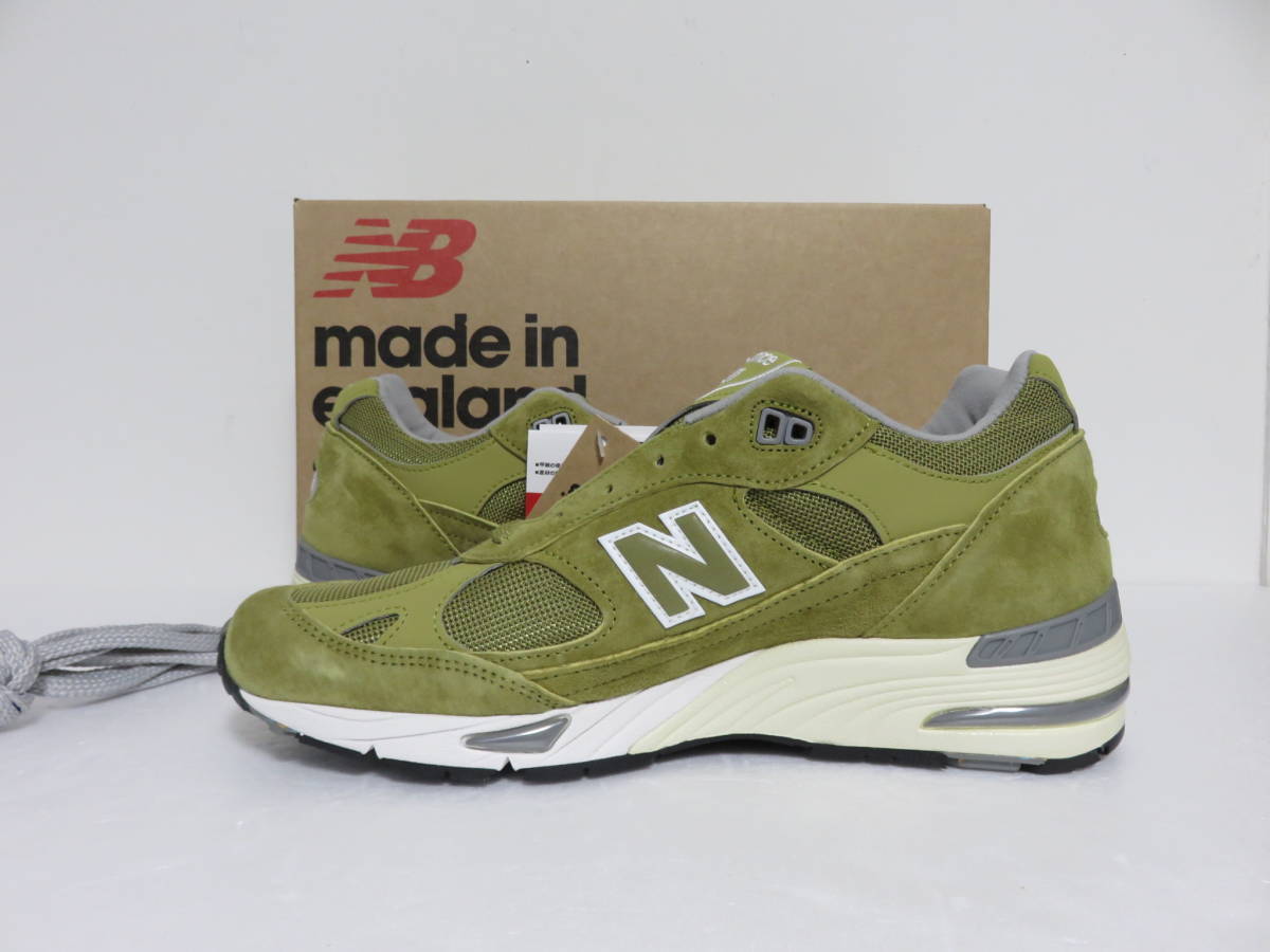 送料無料 新品 New Balance M991GGW 27.5 モスグリーン Made in UK ニューバランス M991 GGW _画像2