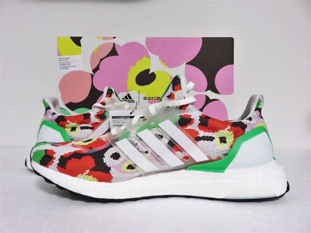 送料無料 定価2.2万 adidas ULTRABOOST 5.0 MARIMEKKO 26.5 ウニッコ ウルトラブースト プライムニット マリメッコ アディダス 靴 GW8567_画像3