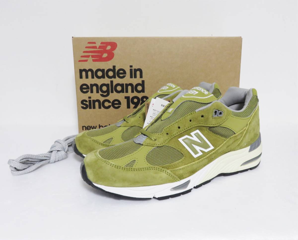ブランド 新品 新品 New Balance M991GGW 27.5 モスグリーン