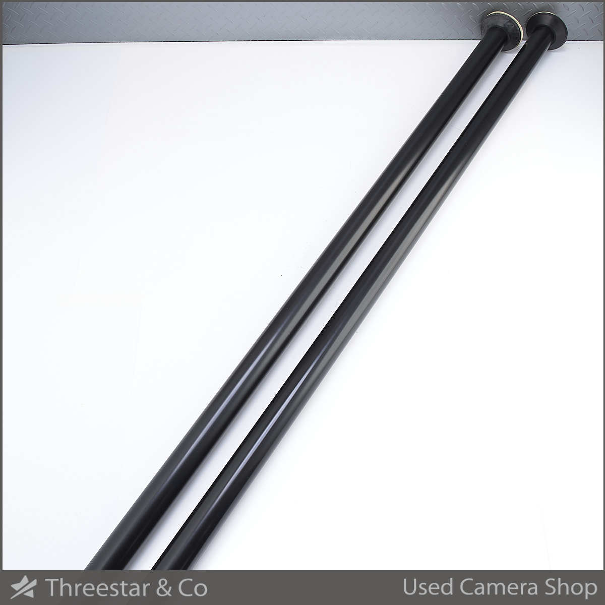 Manfrotto オートポール 210cm-370cm 032B 2本/034 BASE 2本 セット 美