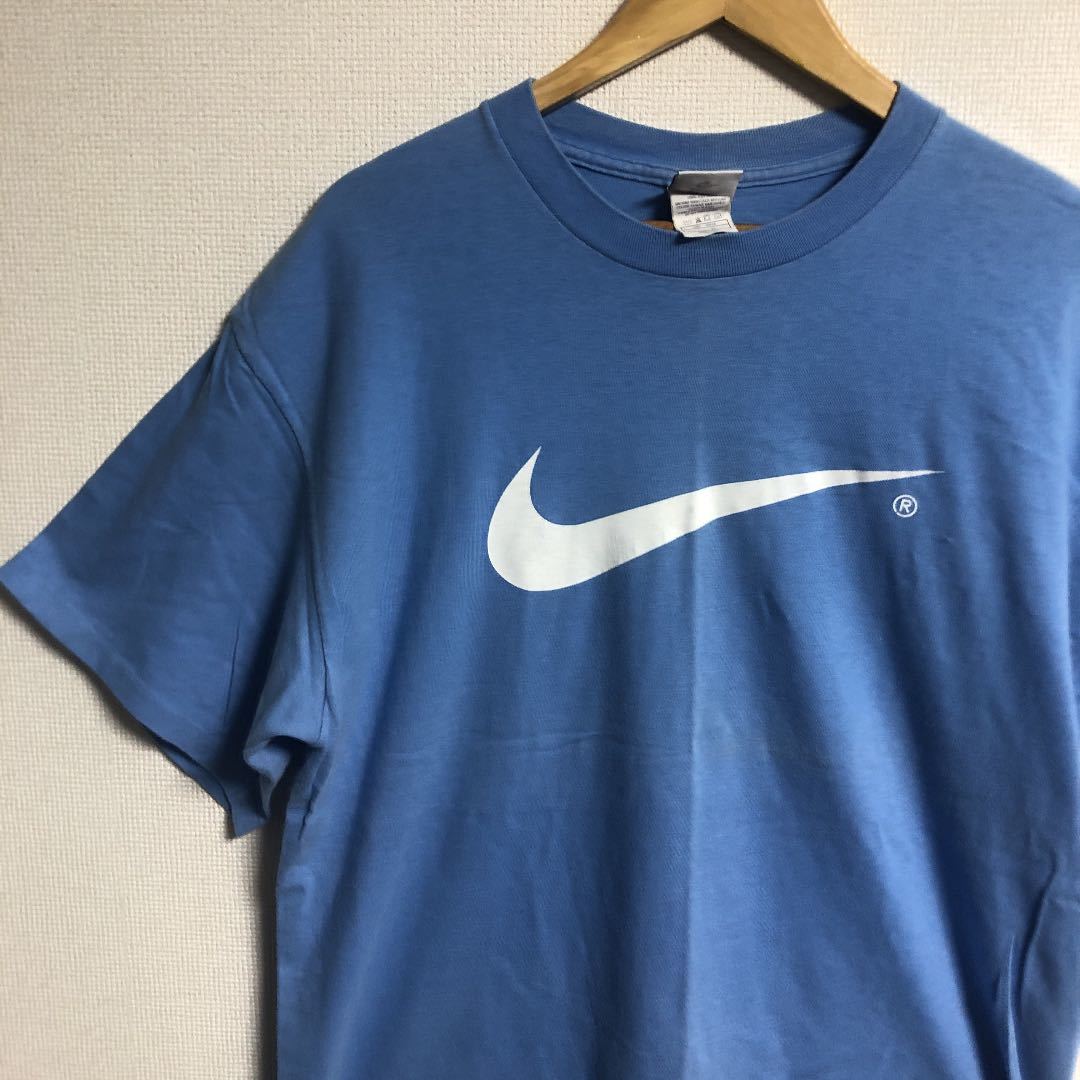 超希少】NIKE ノースカロライナ大学 半袖Tシャツ 水色 グレータグ