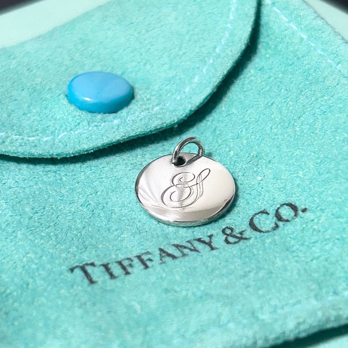 TIFFANY&Co ティファニー　ノーツ　イニシャル　レター　ネックレス　ペンダント　トップ　Ｙ　Tiffany シルバー