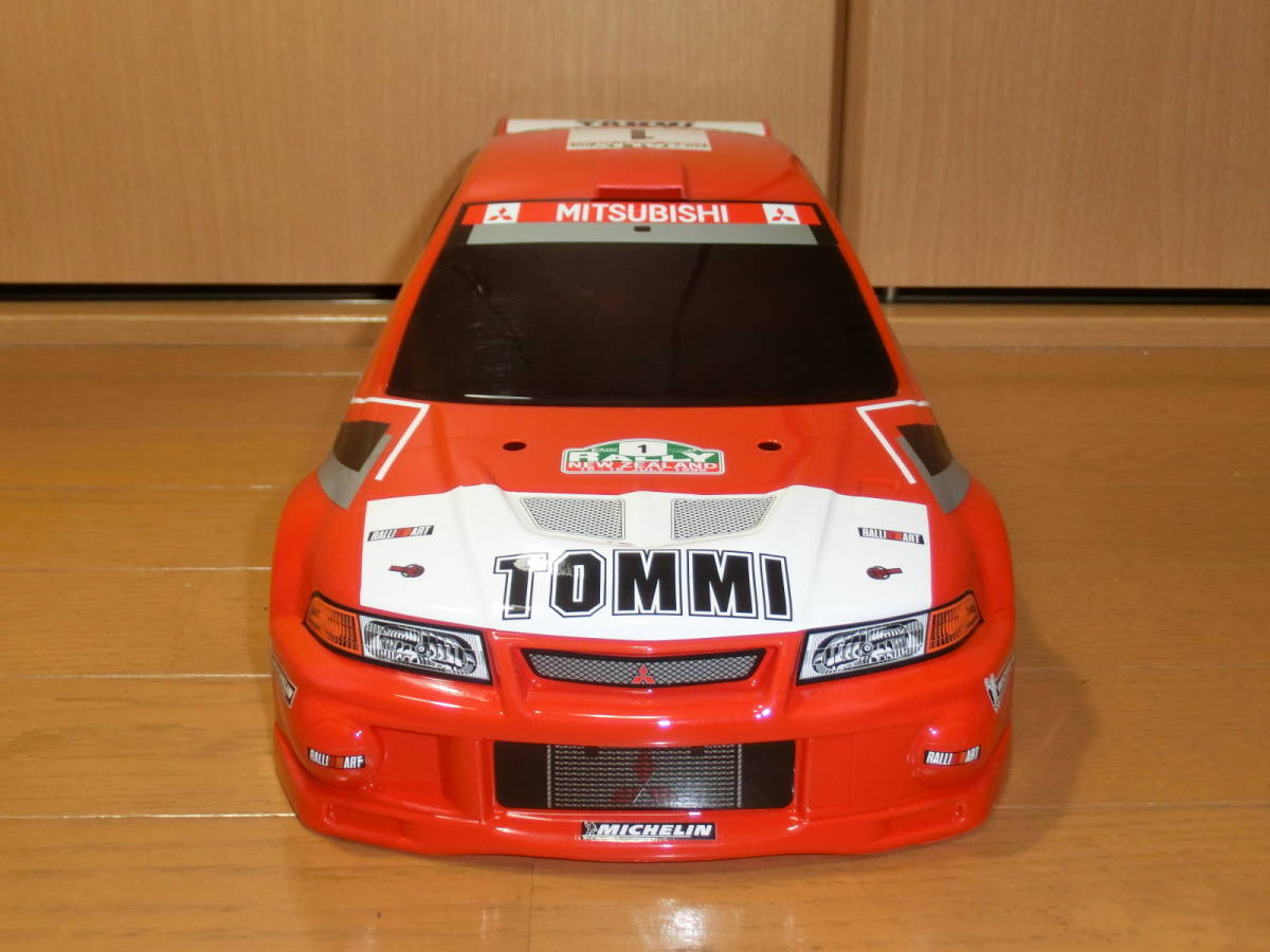 Yahoo!オークション - タミヤ 1/10RC用ボディ 三菱ランサーエボ Yahoo!オークション - タミヤ 1/10RC用ボディ 三菱ランサーエボ
