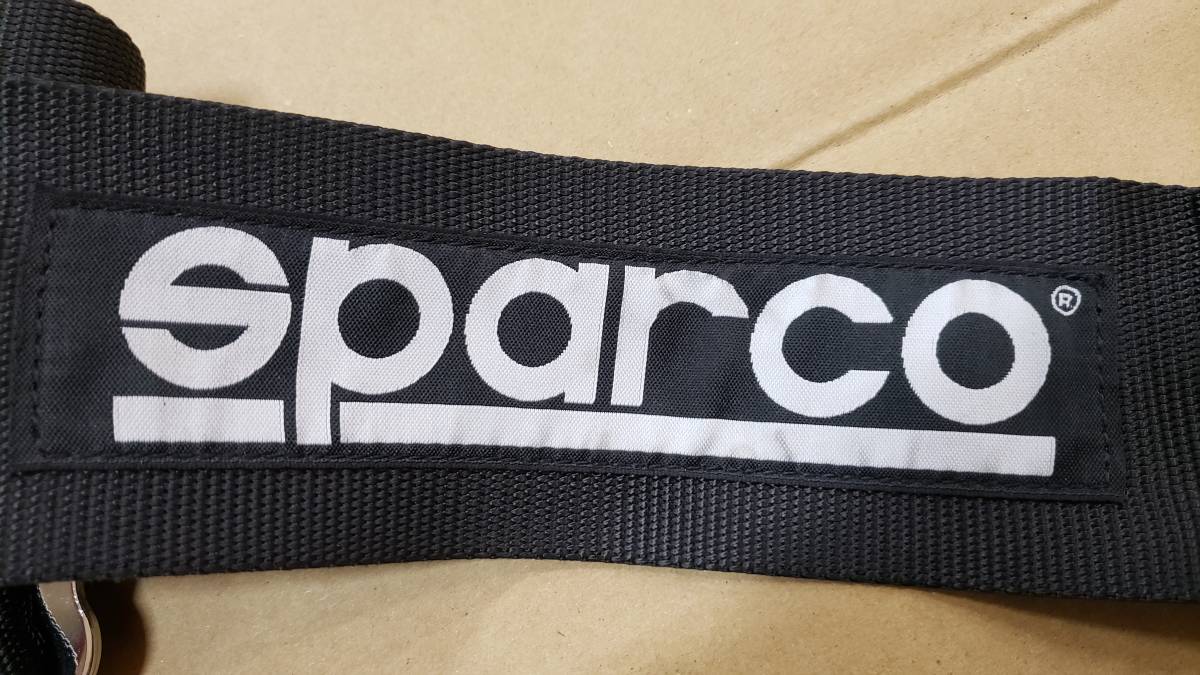 【1円スタート】sparco(スパルコ) 4点ハーネス Sabelt(サベルト) ブラック_画像4