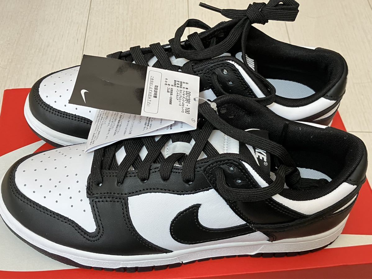 送料無料 26cm Nike Dunk Low Retro White Black “panda” ナイキ