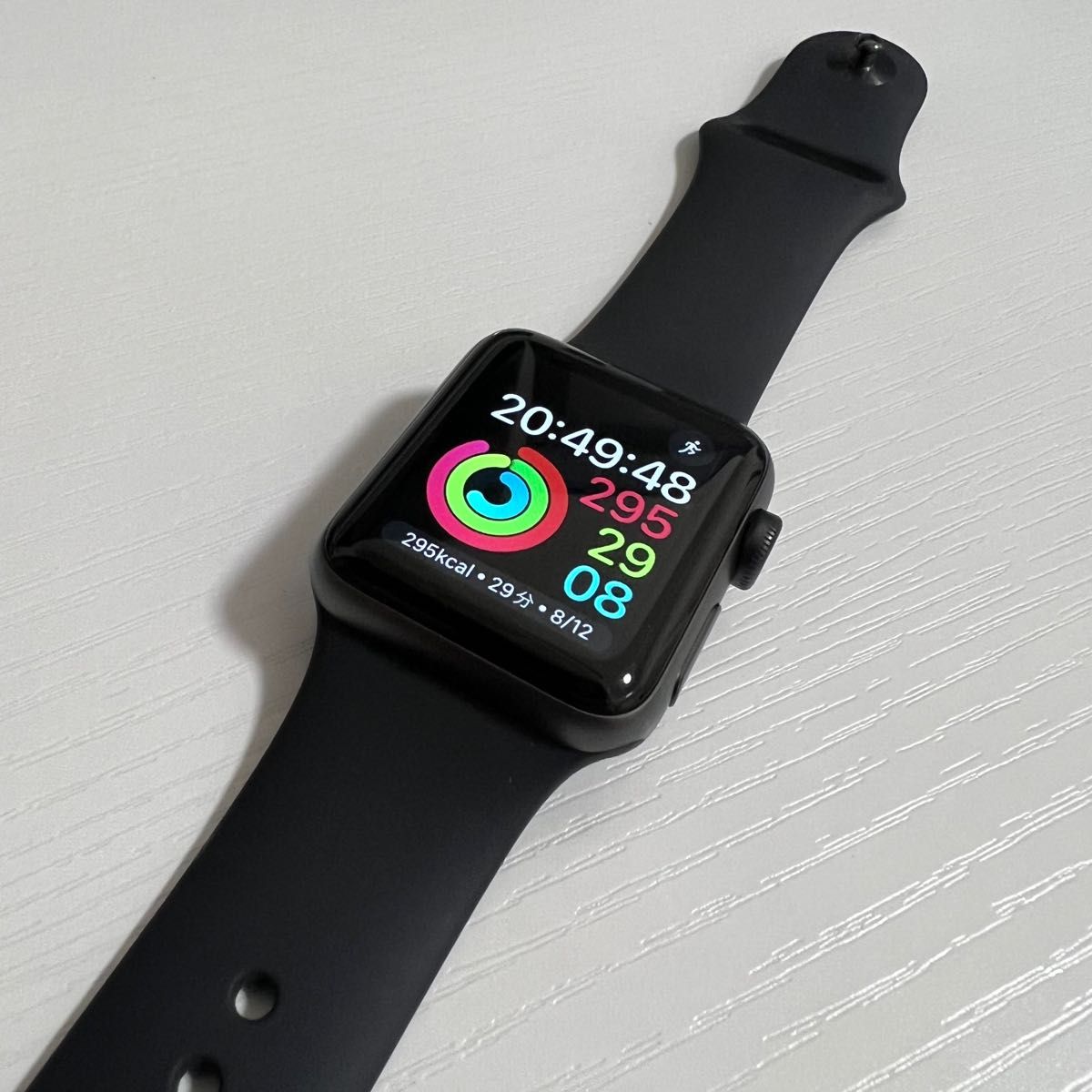 Apple Watch series3 GPSモデル mm スペースグレイアルミニウム