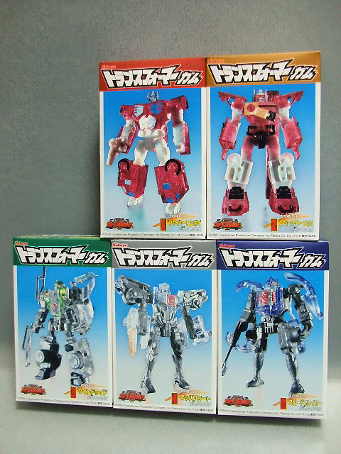 ヤフオク! - 未組立*カバヤ 2000年 全5種set カーロボット ト...