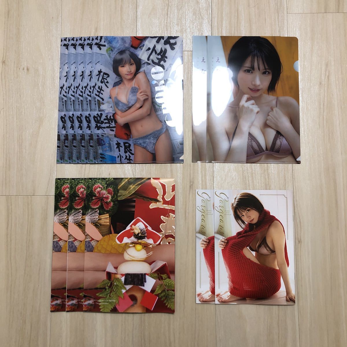  new goods unused 12 point set!... poster * clear file * photo book magazine appendix manga action Young Champion Young animal 