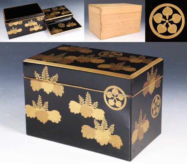 超格安 蒔絵漆塗筥 江戸期 その他 | purchgadgets.com