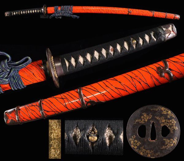 お得安い ヤフオク! - 時代武具 刀装具 鉄地ひょうたん図鍔 獅子