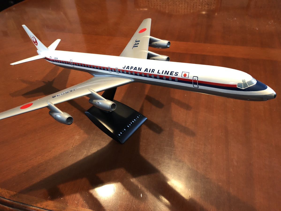 希少 天賞堂 ボーイング ダグラスDC-8 JA8036 真鍮 美品