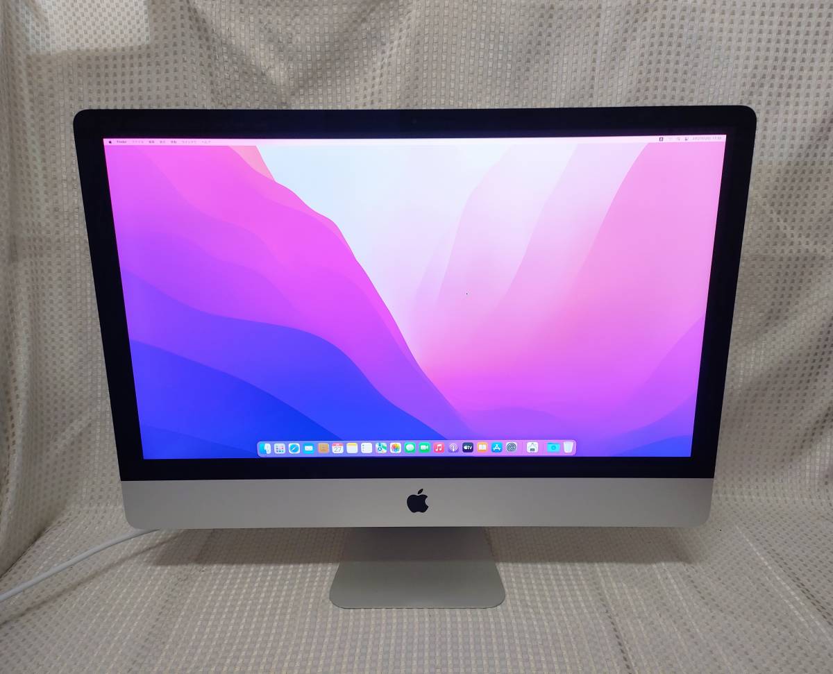 ◆◇iMac Retina 5K 27inch Late 2015/i7-6700K 4G/16G/512SSD/MK482J/A◇◆_画像1