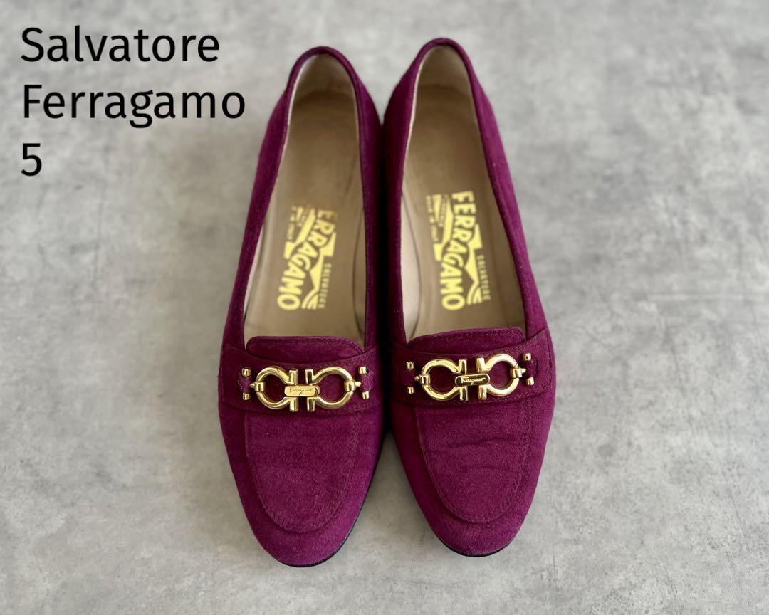 いなもの‹ Salvatore Ferragamo - フェラガモ ガンチーニ スウェード