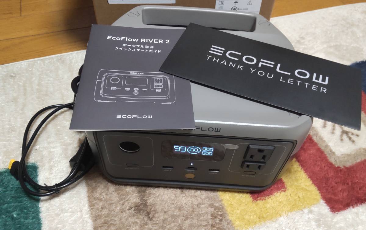 国産原料100% 【新品未使用】EcoFlow RIVER 2 Max - 通販 - www