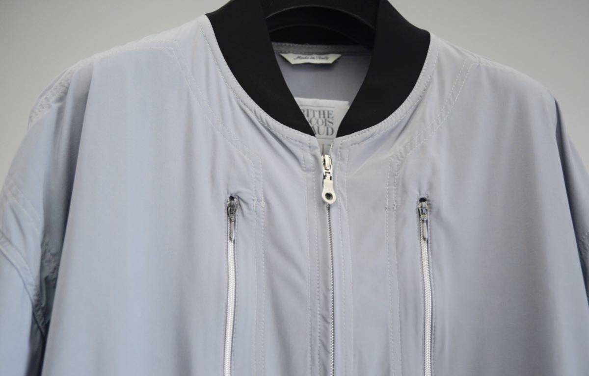 MARITHE FRANCOIS GIRBAUD 80s MULTI POCJET JACKET col Grey MARITHE FRANCOIS GIRBAUD 80s MULTI POCJET JACKET col Grey