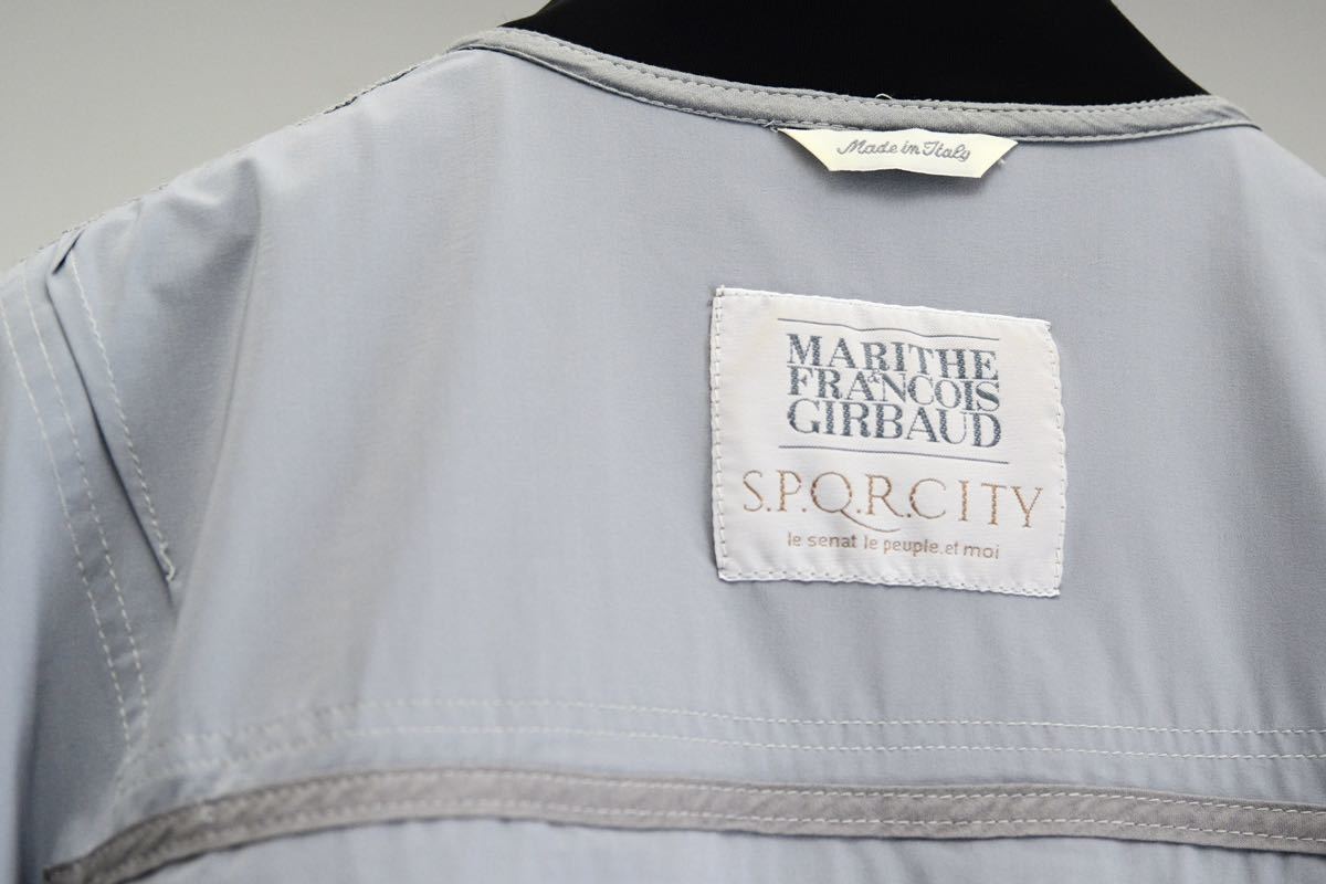 MARITHE FRANCOIS GIRBAUD 80s MULTI POCJET JACKET col Grey MARITHE FRANCOIS GIRBAUD 80s MULTI POCJET JACKET col Grey
