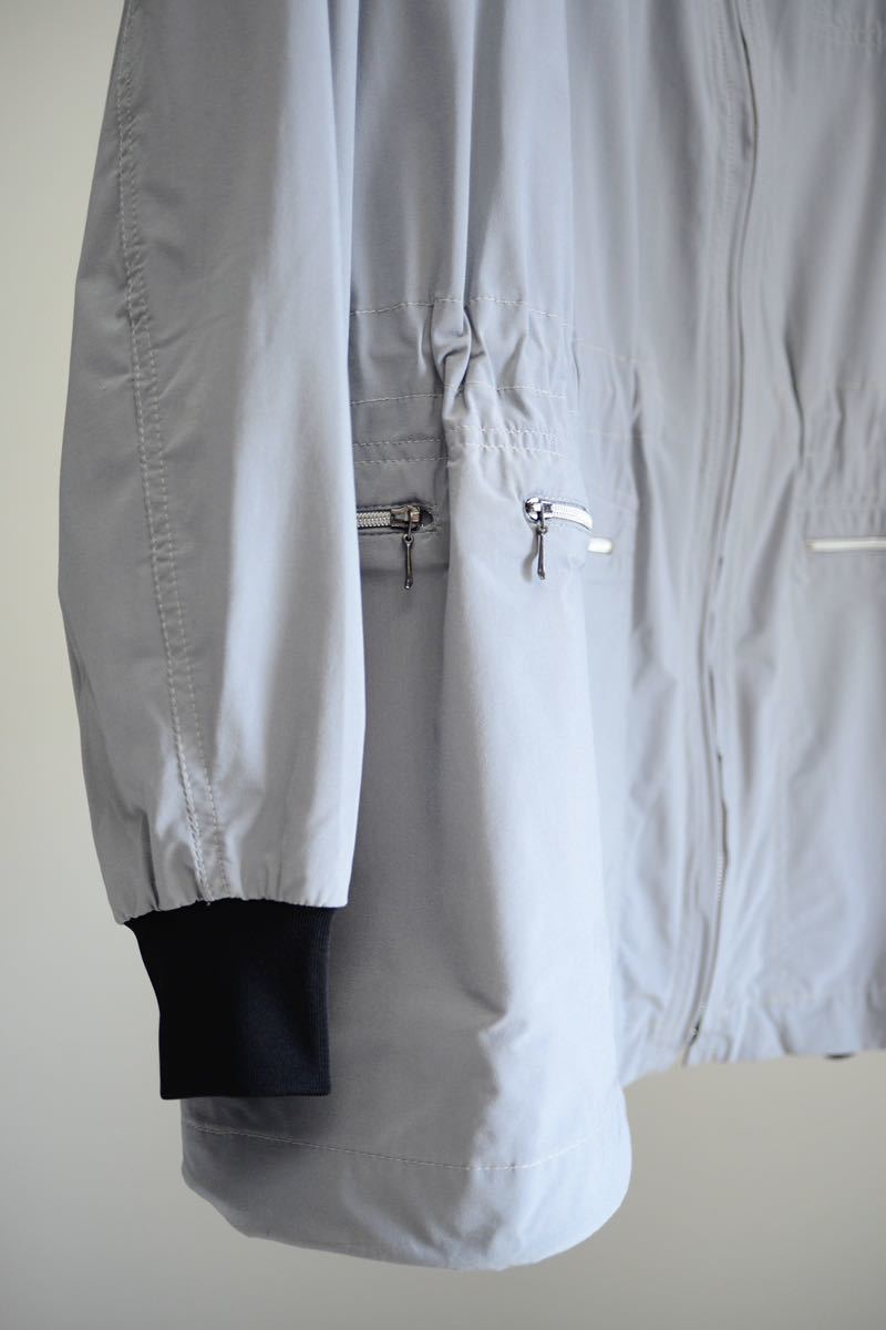 MARITHE FRANCOIS GIRBAUD 80s MULTI POCJET JACKET col Grey MARITHE FRANCOIS GIRBAUD 80s MULTI POCJET JACKET col Grey