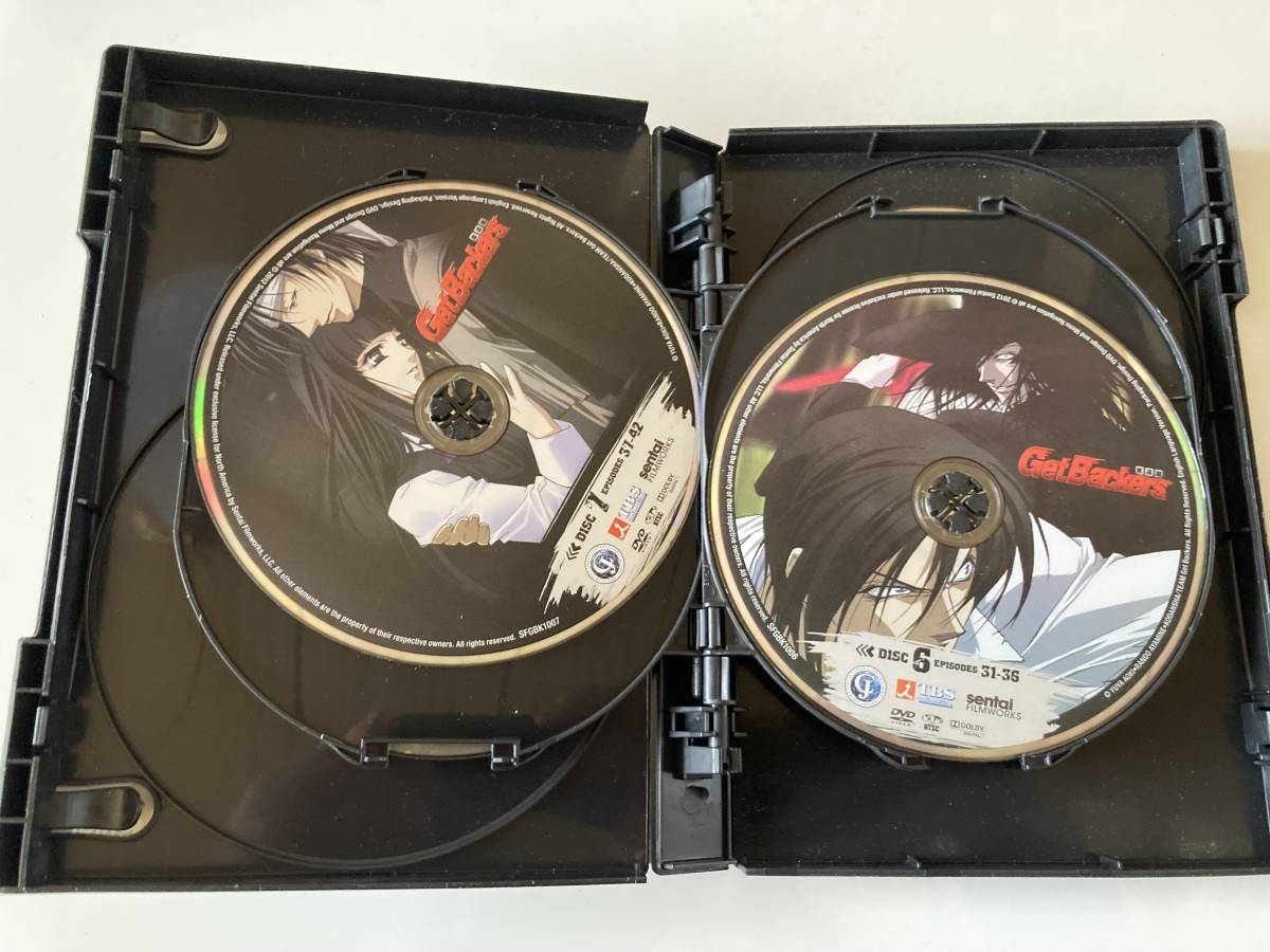 ジャンク DVD「Get Backers Complete Collection」海外盤　GetBackers-奪還屋　_画像3