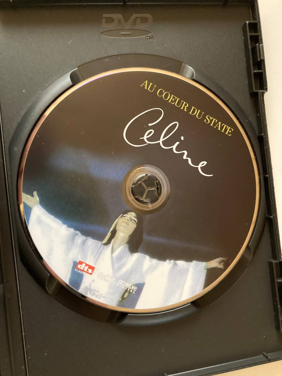 ジャンク DVD「Celine Dion Celine Au Coeur Du State セリーヌ・ディオン」海外盤_画像2