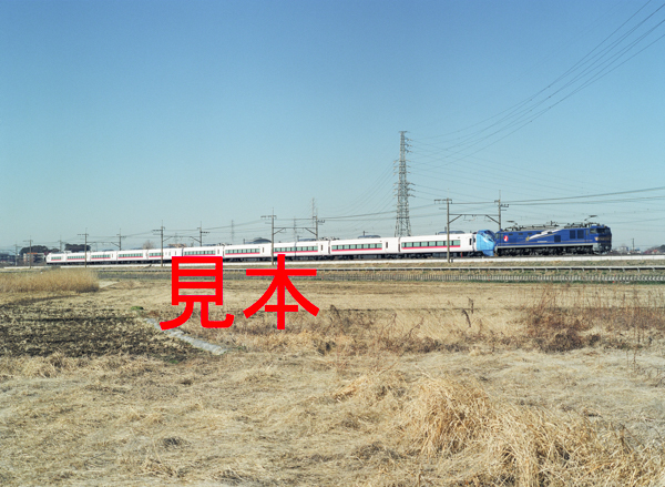 鉄道写真、645ネガデータ、164026370010、EF510-501＋E657系K8編成甲種輸送、JR武蔵野線、東浦和〜東川口、2012.02.20、（4591×3362）_画像1