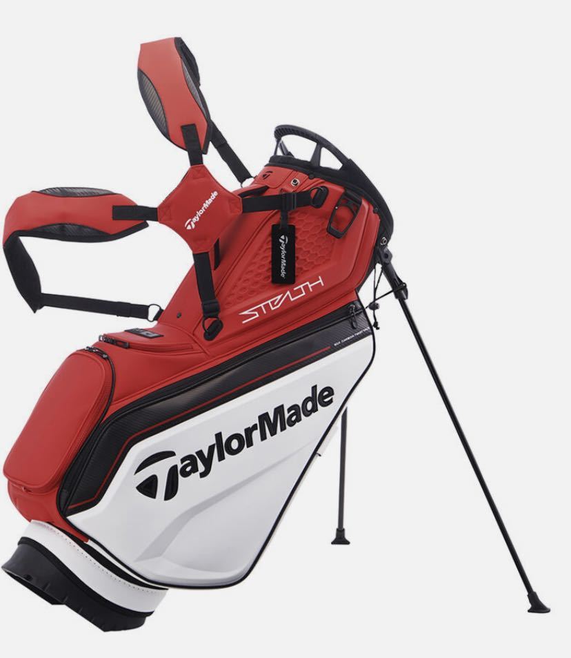 返品不可】 TaylorMade テーラーメイド キャディバッグ スタンド付き