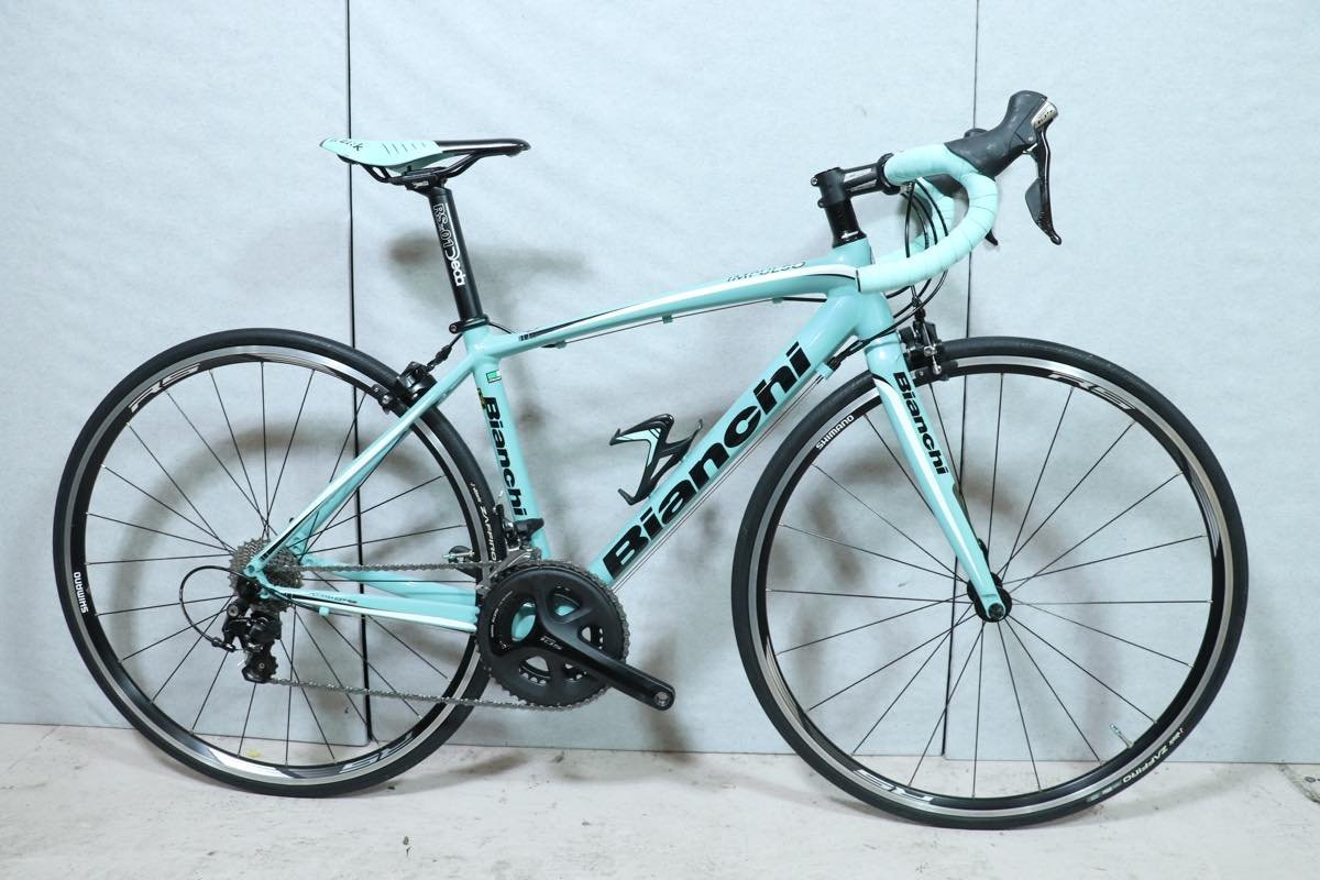 りさせて □BIANCHI ビアンキ IMPULSO エントリーロード SHIMANO 105
