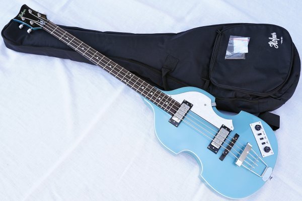 世界限定100本◆Hofner ヘフナー Ignition Bass Metallic Light Blue Limited Color メタリックブルー