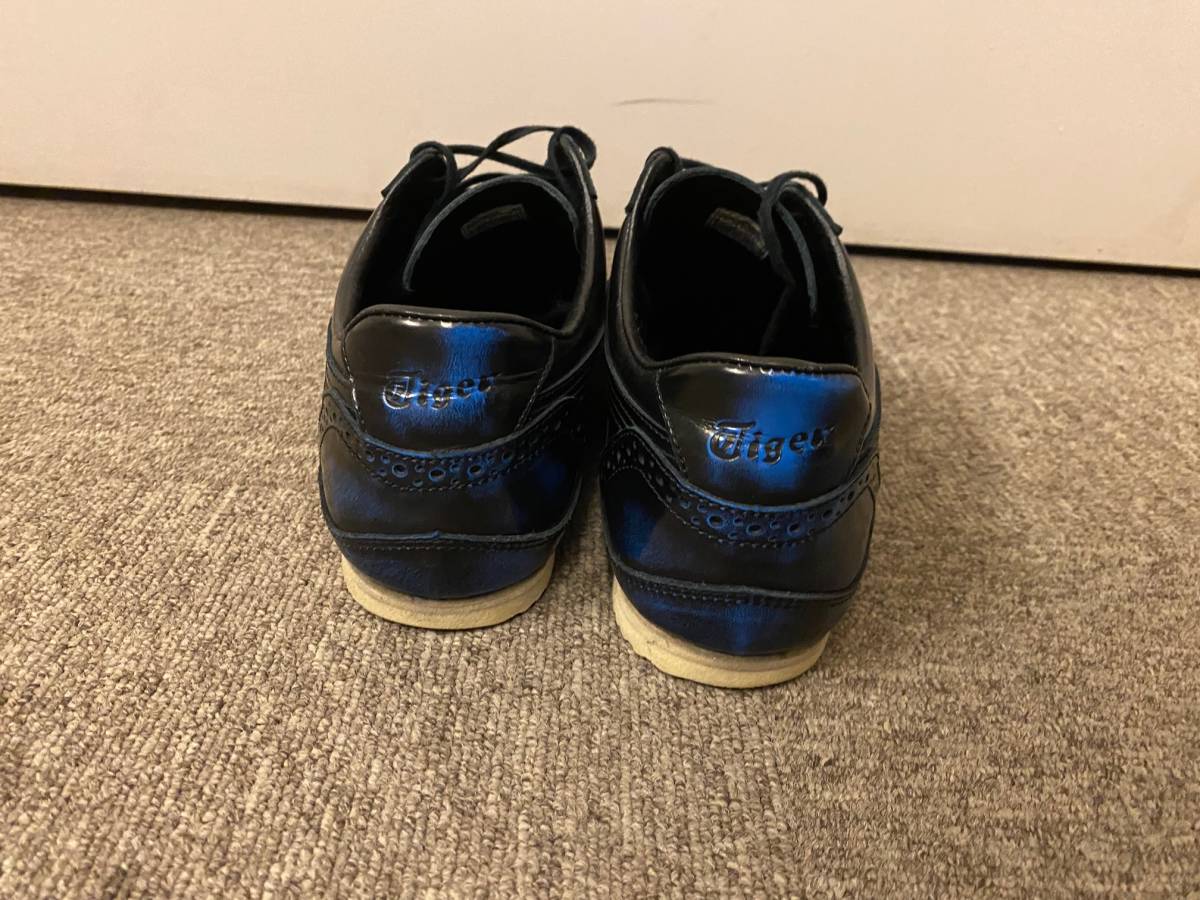 Onitsuka Tiger ULTIMATE TRAINER 黒青 TH7T0L日本製 (27.5)_画像4