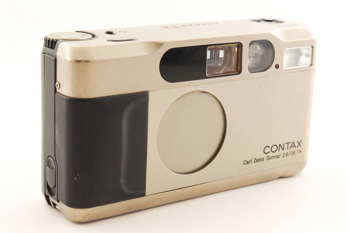 コンタックス T2 ブラック 35㎜ コンパクト フィルムカメラ A862