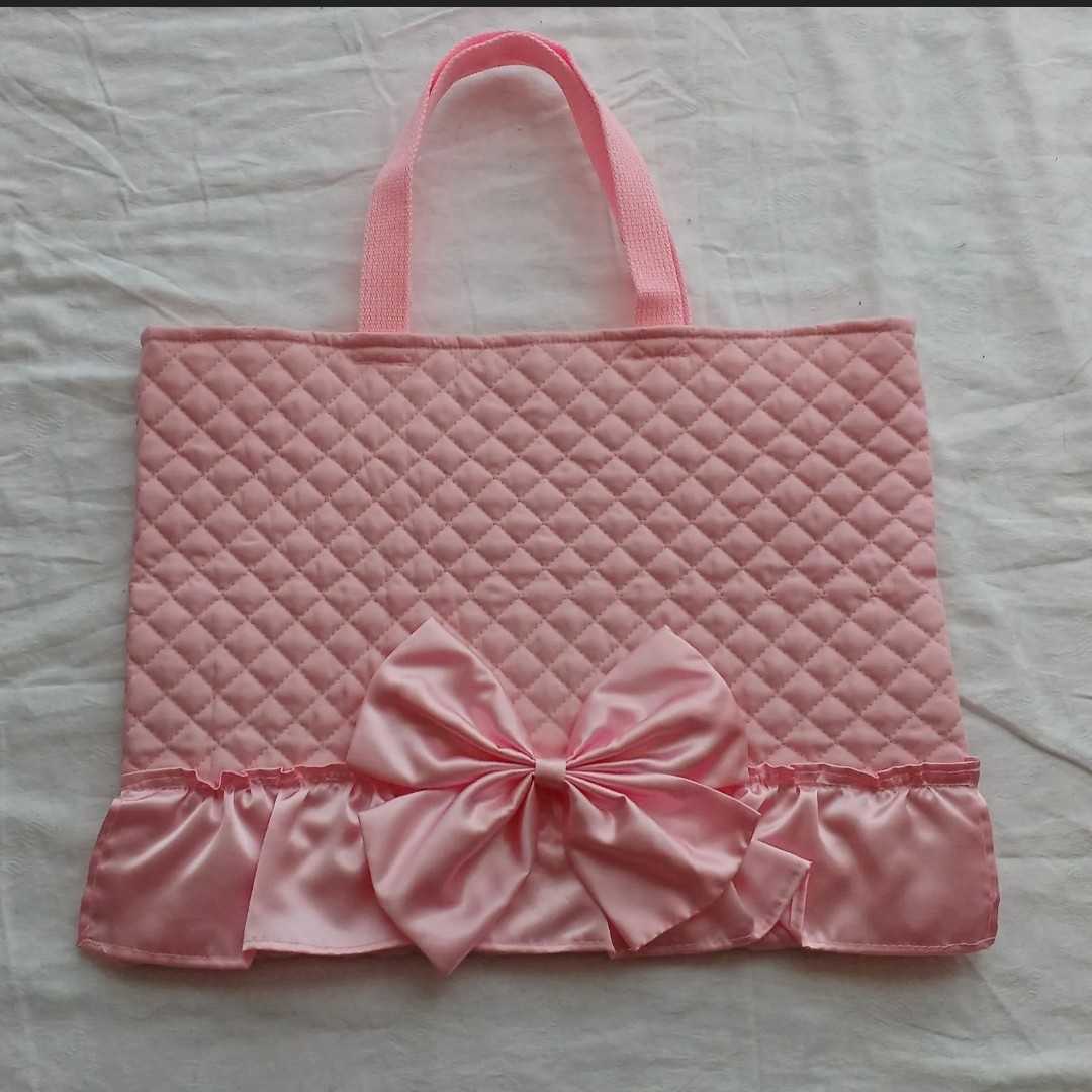 ヤフオク! - 【姫系】入園入学 通園バッグ5点セット ピンク×...