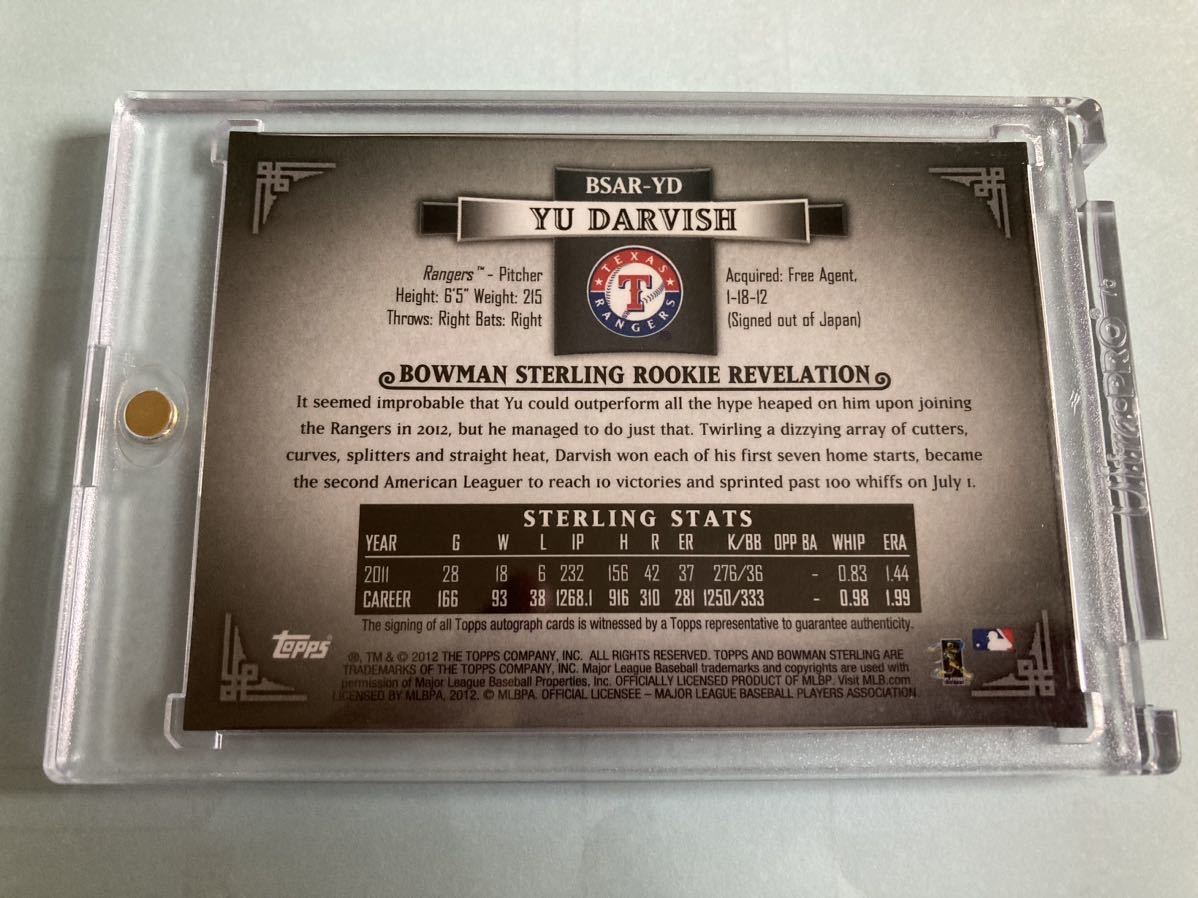 ヤフオク! - 【ダルビッシュ有】2012 Bowman Sterling...