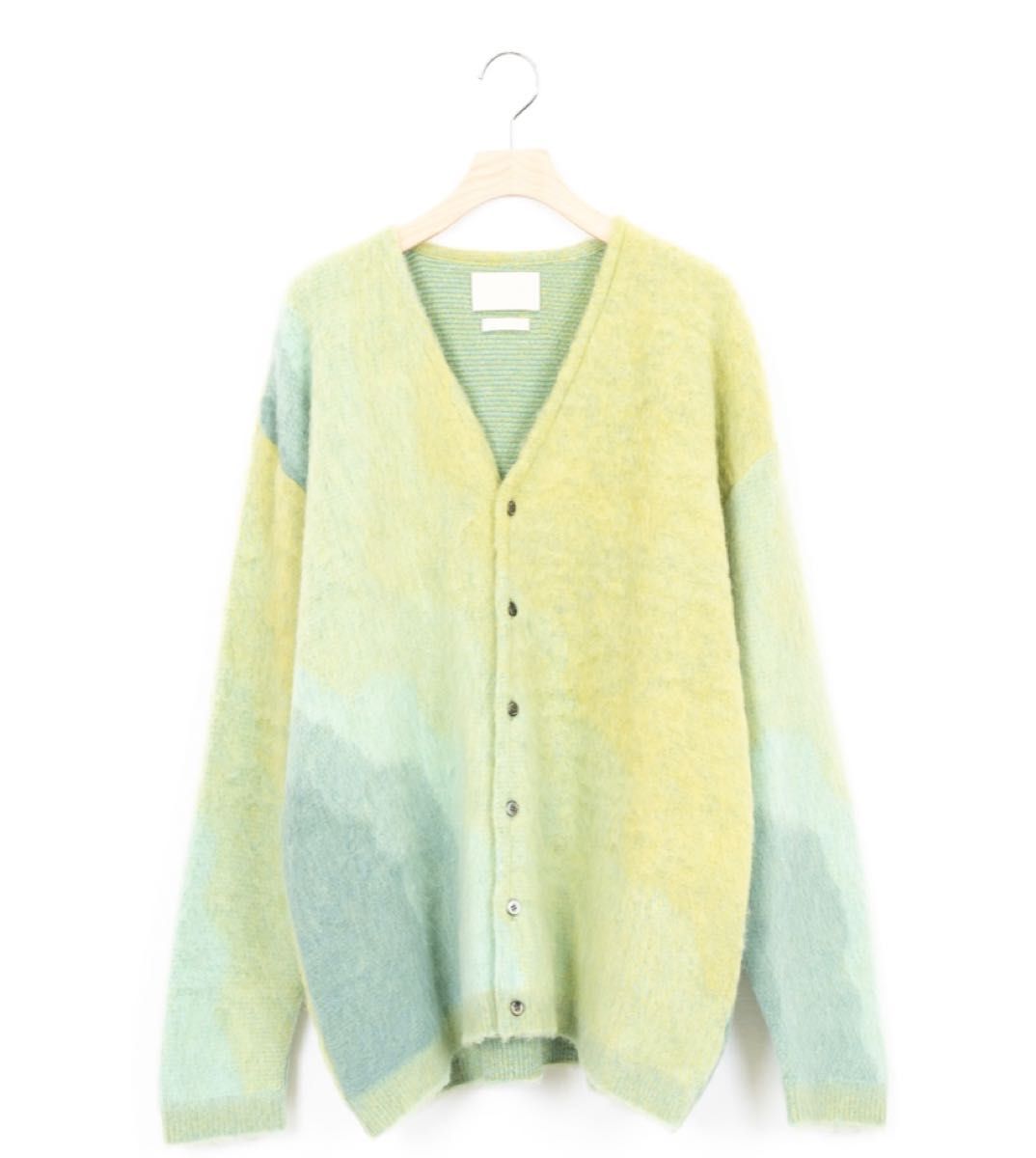 新品未使用】YOKE GRADATION JACQUARD CARDIGAN メンズファッション