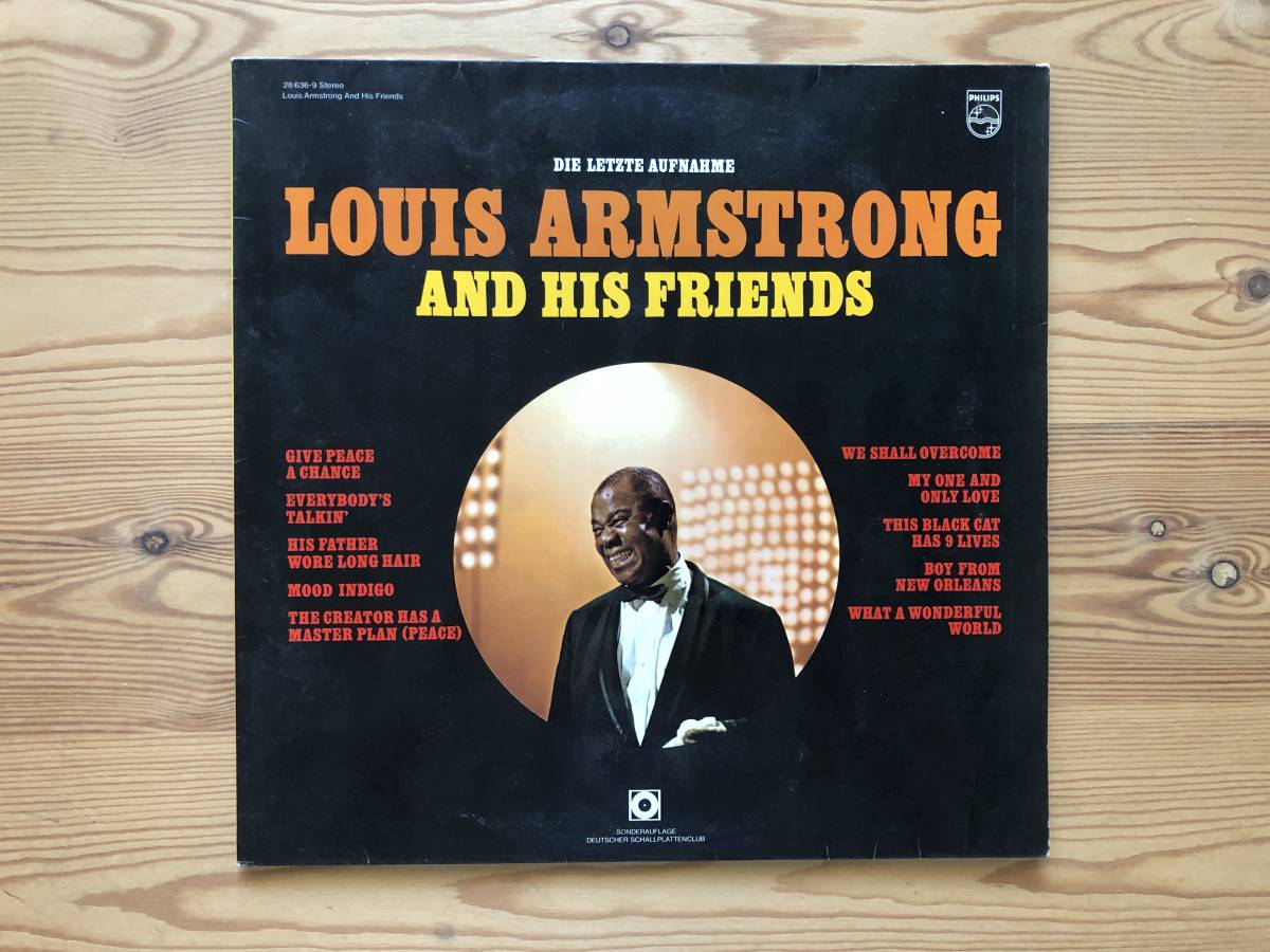 LOUIS ARMSTRONG AND HIS FRIENDS★SAME★ルイ・アームストロング★THE CREATOR HAS A MASTER PLAN収録★ドイツ盤_画像1