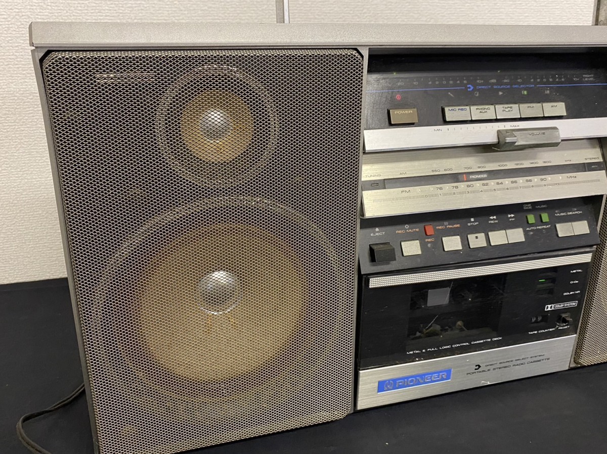 代引き人気 パイオニア ラジカセ SK-750 ジャンク扱い 昭和レトロ
