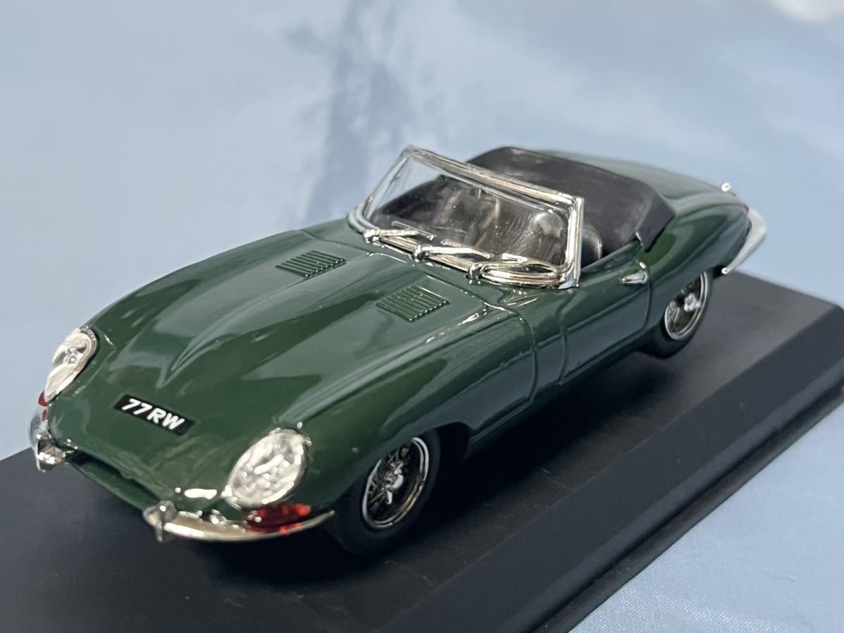  Best Model производства Jaguar E модель с откидным верхом ( рейсинг зеленый ) 1962 год 1/43