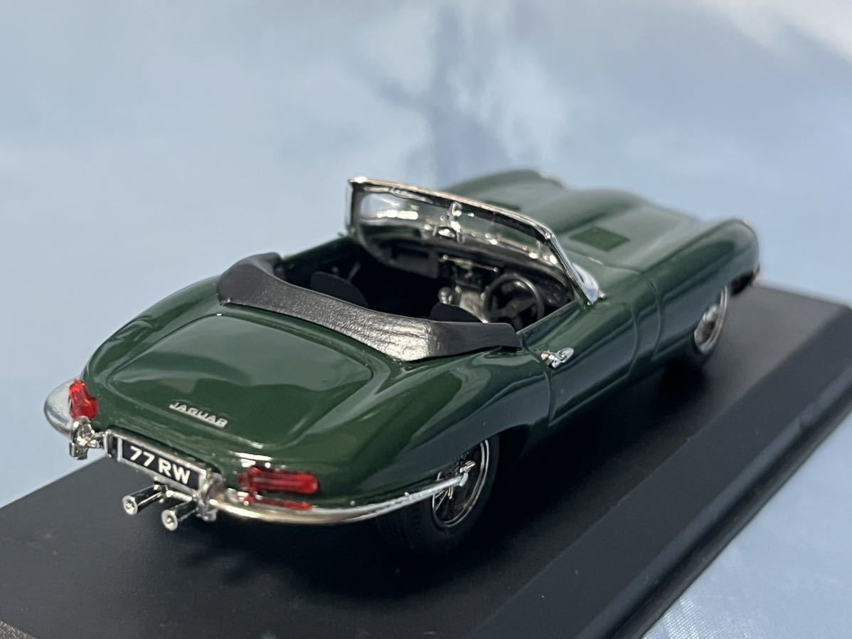  Best Model производства Jaguar E модель с откидным верхом ( рейсинг зеленый ) 1962 год 1/43