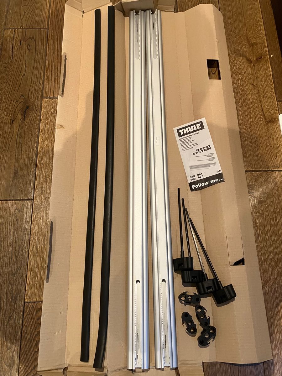 THULE 860  スーリー アルミエアロバー860  108cm 2本セット